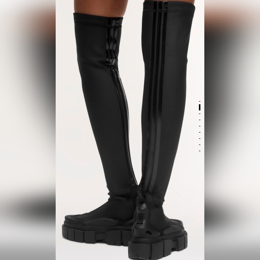 Ivy Park Noir Supersleek Long Boots